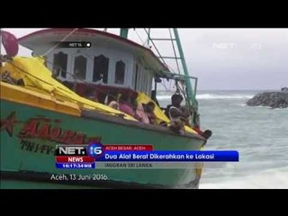 Kapal Imigran Sri Lanka Gagal Didorong ke Laut - NET16