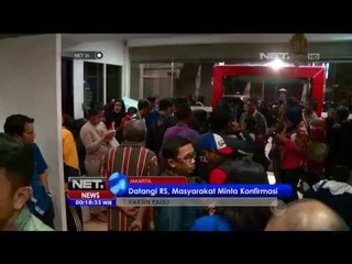 Live Report Puluhan Orang Tua Penuhi RS Harapan Bunda - NET24