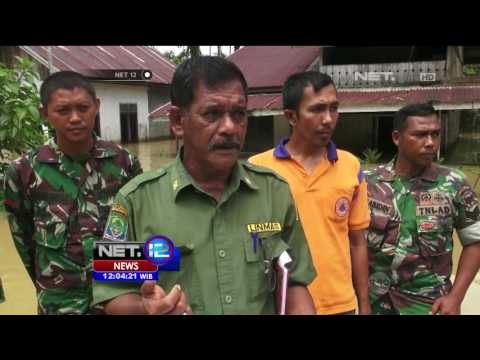 Akibat Sungai Meluap 13 Desa di Aceh Jaya Terendam Banjir - NET12