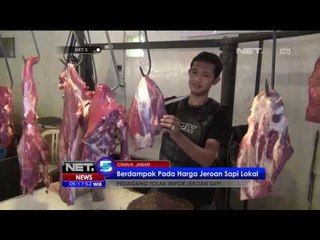 Pedagang Tolak Impor Jeroan Sapi - NET5