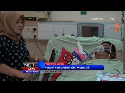 Kondisi Pernafasan Rizki Si Bocah Obesitas Membaik - NET16