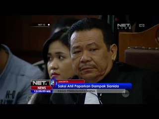 Live Report Sidang ke-20 Jessica - NET12