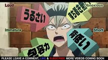 Black Clover Episode 1 Funny Moments (ブラッククローバー)