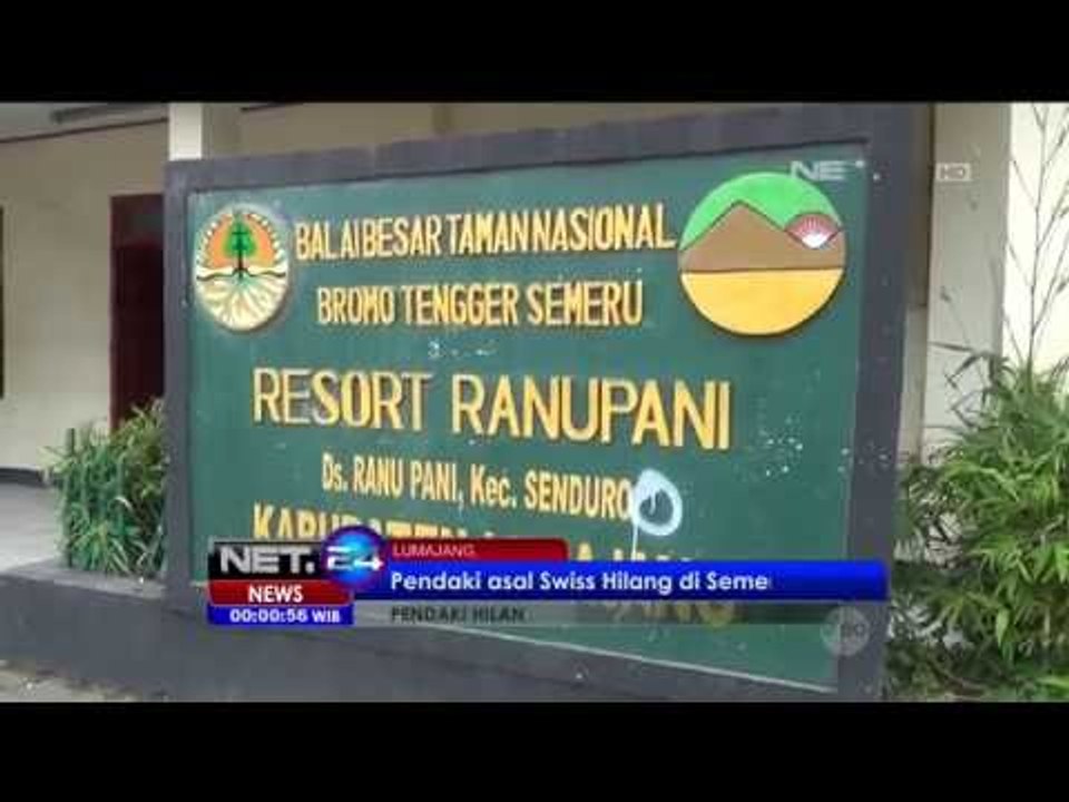 Pendakian Ilegal, Pendaki Asal Swiss Hilang di Semeru - NET24