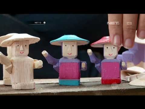 Perajin Miniatur Jukung Menjadi Souvenir Menarik di Pulau Sewangi - NET12