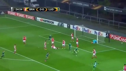Braga vs Ludogorets (0-2) - All Goals & Highlights 21_10_2017