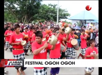 Jelang Nyepi, Umat Hindu Mamuju Gelar Festival Ogoh-ogoh