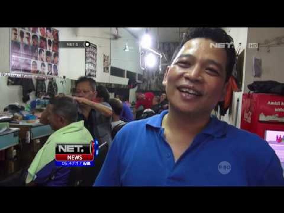 Jelang Lebaran, Jasa Pangkas Rambut Laris Manis - NET5