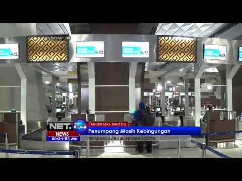 Hari Pertama di Terminal 3 Bandara Soekarno Hatta - NET24