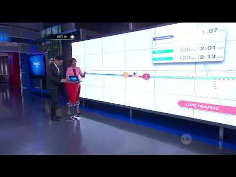 Kepadatan Antrean Kendaraan di Gerbang Tol Palimanan - NET16 01 Juli 2016