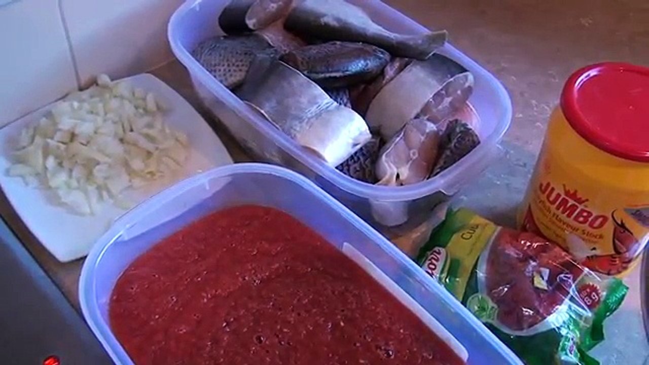 Making Fresh Fish Stew