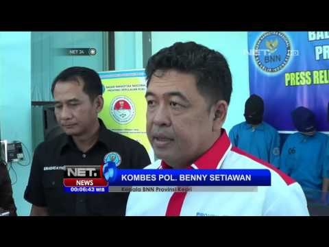 5 Tersangka Sidikat Narkoba Internasional Ditangkap di Batam - NET24