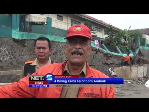 Diterjang Banjir, 4 Ruang Kelas Terancam Ambruk - NET5