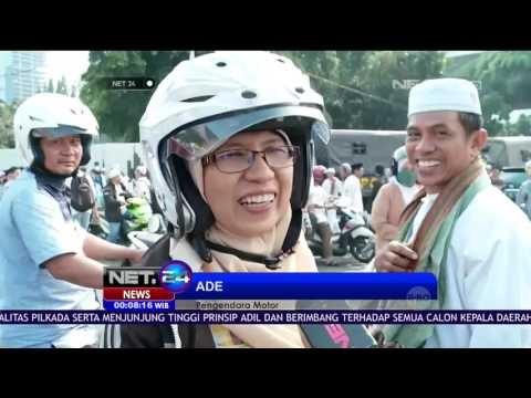 Massa Penuhi Ruas Jalan Menuju Silang Monas Akibatkan Para Pengemudi Terjebak - NET24