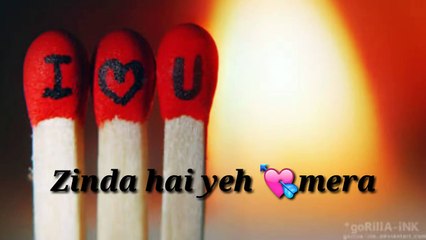 zinda h ye dil mera whatsapp status -rahat fatah ali khan