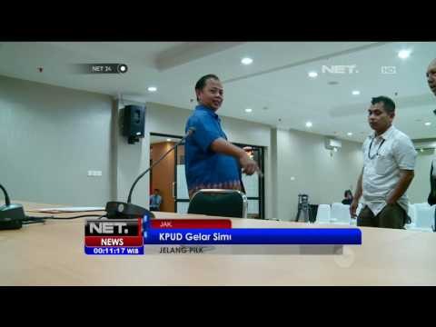 KPUD Gelar Simulasi Pendaftaran Bakal Calon Gubernur dan Wakil Gubernur DKI Jakarta - NET24