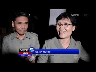 Ratusan Ribu Botol Jamu Disita B - POM - NET 5