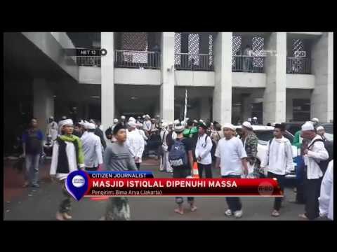 Masjid Istiqlal Dipenuhi Massa - NET 12