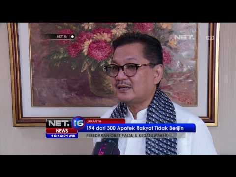 Dinas Kesehatan Ingatkan Para Medis Tidak Menjual Obat Sendiri - NET16