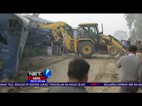 Kecelakaan Kereta di India Tewaskan 115 Penumpang & 150 Lainnya Luka-luka - NET24