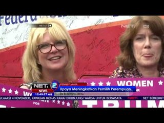 Pendukung Donald Trump Berkampanye Tingkatkan Partisipasi Pemilih Perempuan - NET 12