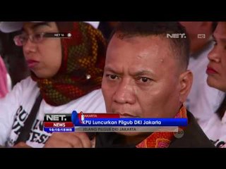KPU Luncurkan Pilgub DKI Jakarta - NET16
