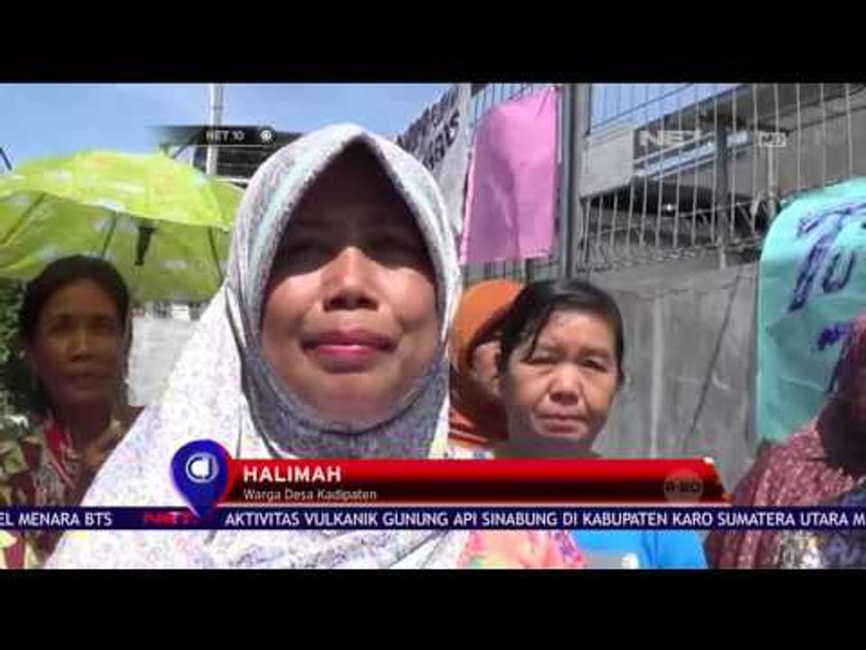 Warga Segel Menara Jaringan Seluler - NET 10