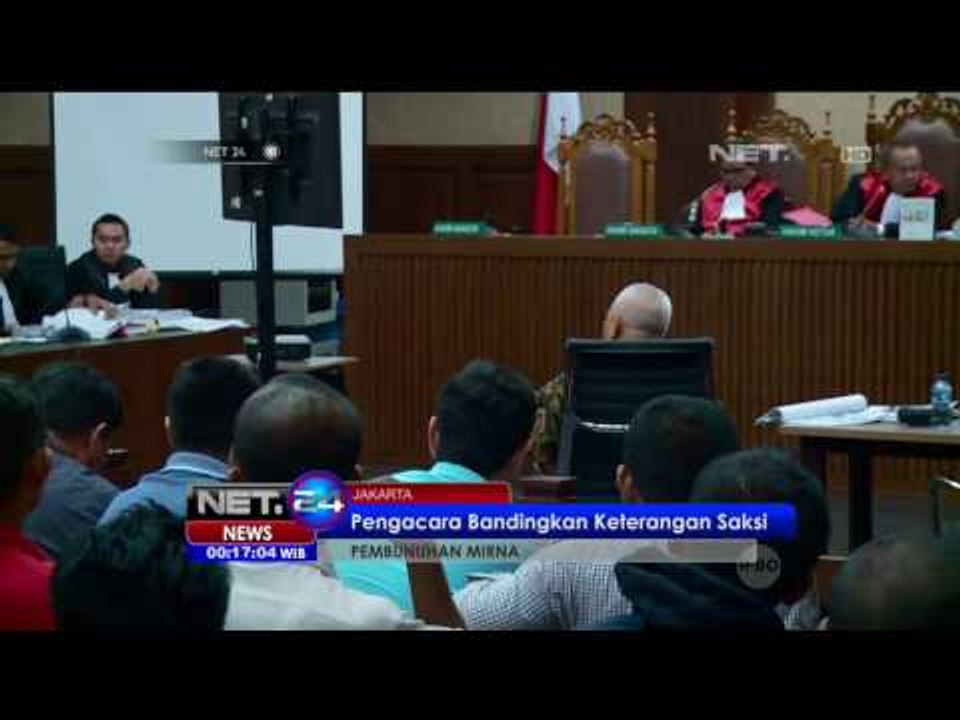 Sidang ke-22, Jessica Hadirkan 3 Saksi Ahli - NET24