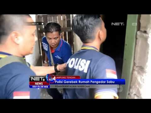 Polisi Gerebek Rumah Pengedar Sabu - NET 24