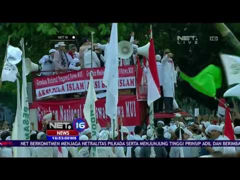 Live Report Aksi Damai di Istana Merdeka dan Bareskrim - NET16