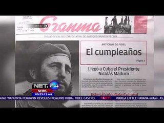 9 Hari Berkabung Polisi Perketat Penjagaan Ibu Kota Kuba-Havana - NET 24