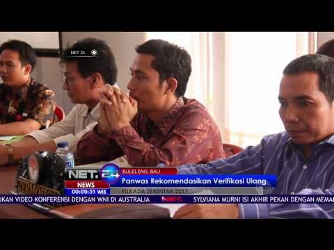 1 Pasangan Calon Bupati-Wakil Bupati Jalur Perorangan di Buleleng Diverifikasi - NET24
