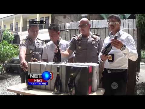 Ribuan Miras Ilegal Asal Luar Negeri Diamankan Polres Langkat - NET5