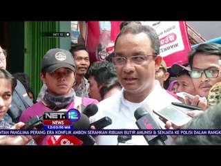 Anies Sapa Pedagang di Pasar Sunter - NET 12