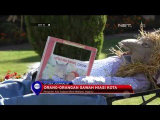 Orang - orangan Sawah Hiasi West Midland, Inggris - NET 10