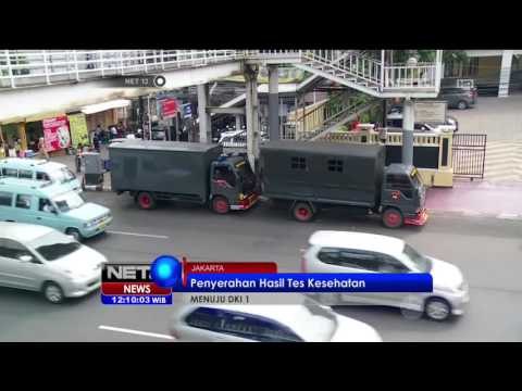 Penyerahan Hasil Tes Kesehatan Bakal Cagub dan Cawagub - NET12