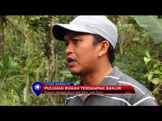 Banjir Rusak Jembatan Desa - NET 10