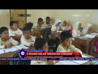 Dua Ruang Kelas Terancam Longsor - NET 10