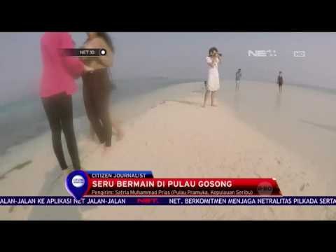 Pesona Air Laut di Pulau Pramuka - NET 10