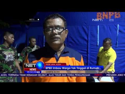 6 Kali Gempa Susulan Terjadi Di Aceh - NET 5