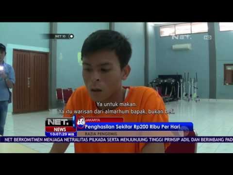 Pengemis Miliki Uang Jutaan Rupiah & HP - NET 10