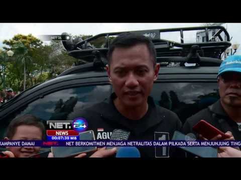 Pasangan Agus Harimurti-Sylviana Sapa MAsayarakat Usai Deklarasi Damai - NET24