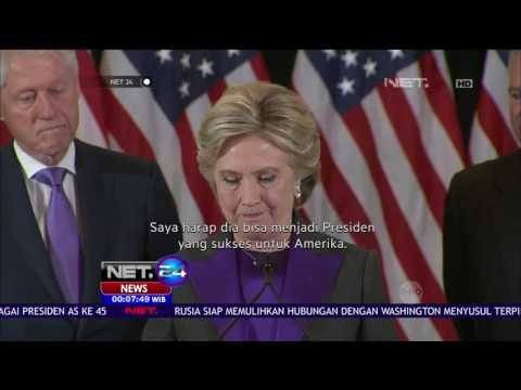 Hillary Clinton Ucapkan Selamat Pada Donald Trump atas Kemenangannya - NET24