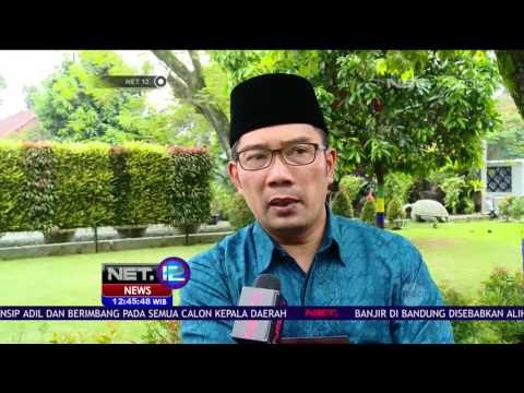 Beberapa Faktor Penyebab Banjir di Kota Bandung - NET 12