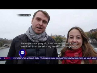 Gembok Cinta Berganti Tulisan di Kaca - NET 10