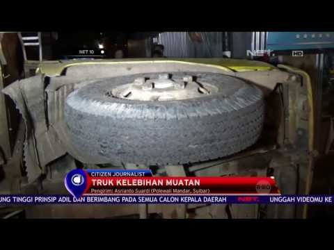 Truk Muatan Gabah Terguling - NET 10