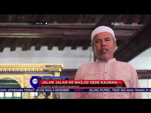 Jalan - jalan ke Masjid Gede Kauman - NET 10