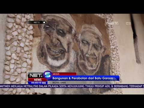 Sensasi Menginap di Hotel Dengan Bangunan dari Batu Garam & Lumpur - NET5