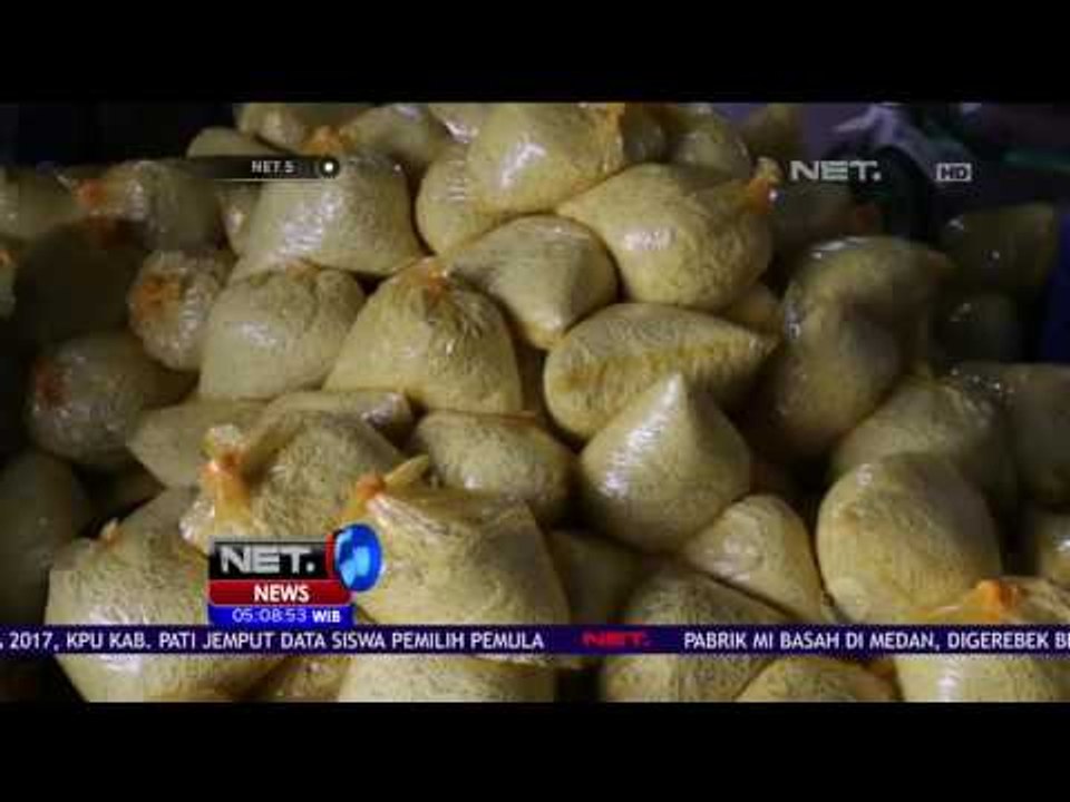 BBPOM Medan Gerebek Pabrik Mi Basah - NET5