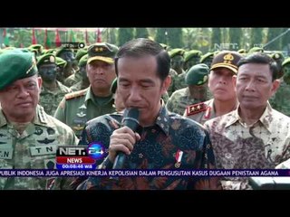 Presiden Joko Widodo Menyatakan Tidak Ada Demo Lanjutan - NET 24